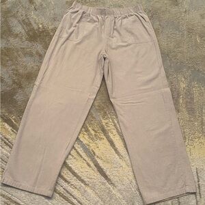 Basic Editions Men's Light Tan Joggers